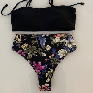 Pinkcolada High-Waisted Swimsuit